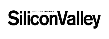 Modern Luxury Silicon Valley Magazine Logo.
