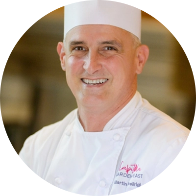 Chef Martin Hoellrigl of Capitola Garden Feast.