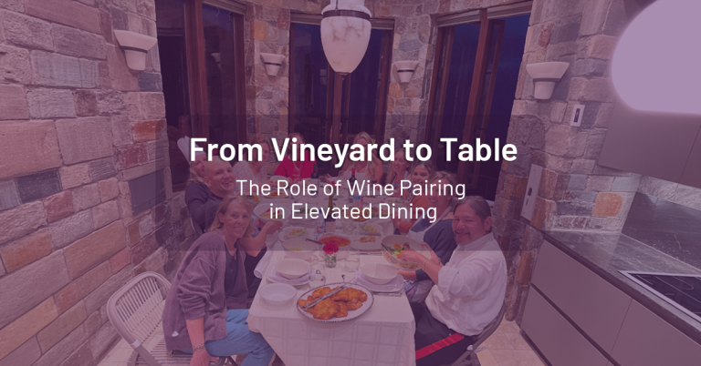 Wine Pairing in Elevated Dining